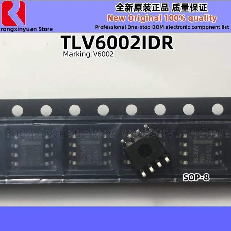 10 pièces TLV9052IDR TL9052 TLV9052 TLV6002IDR V6002 TLV6002 TL5001CDR 5001C TL5001C SN65HVD230DR VP230 SN65HVD230 SOP-8 100% nouveau