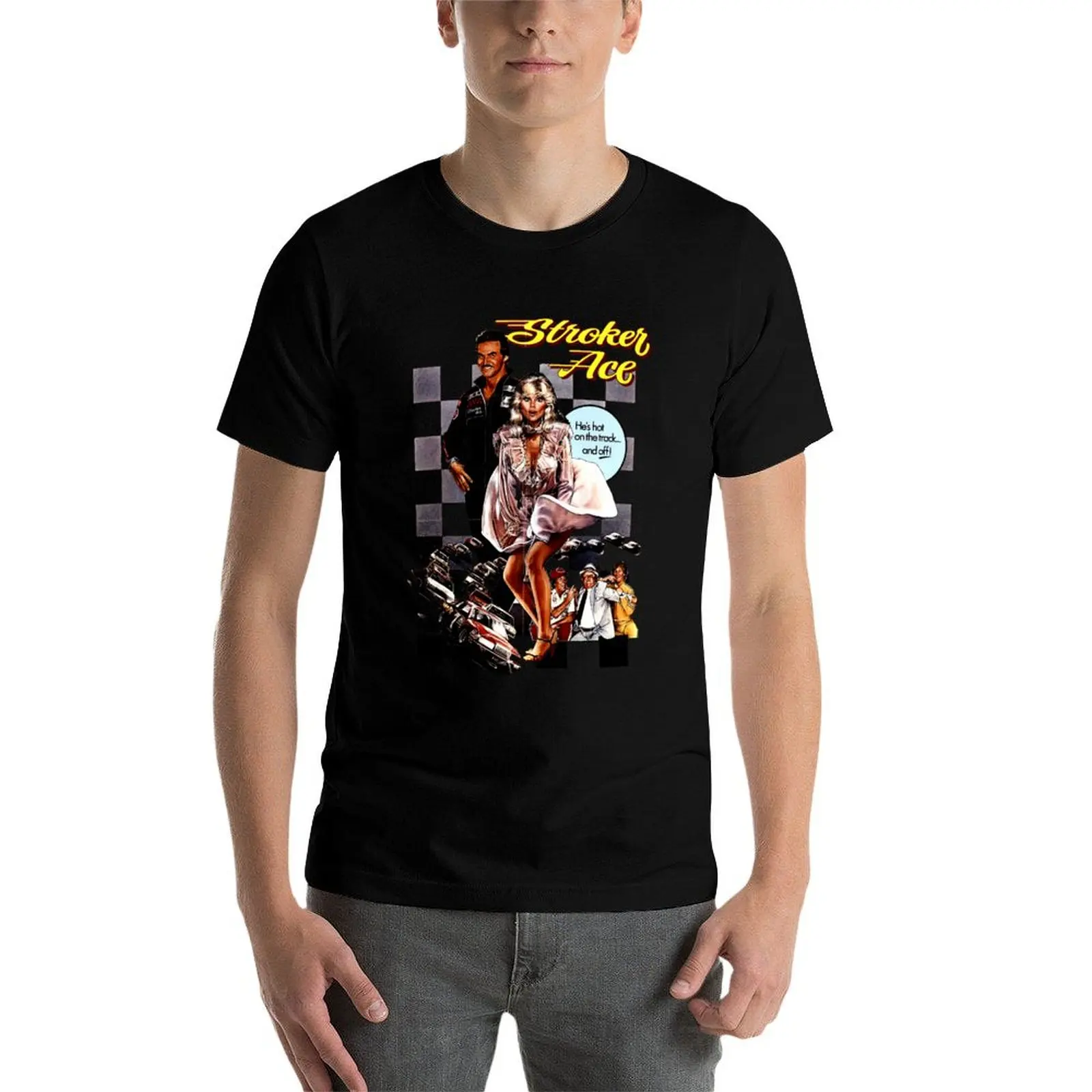 Stroker Ace T-Shirt customs custom t shirt oversized graphic tee plus sizes clothes for men