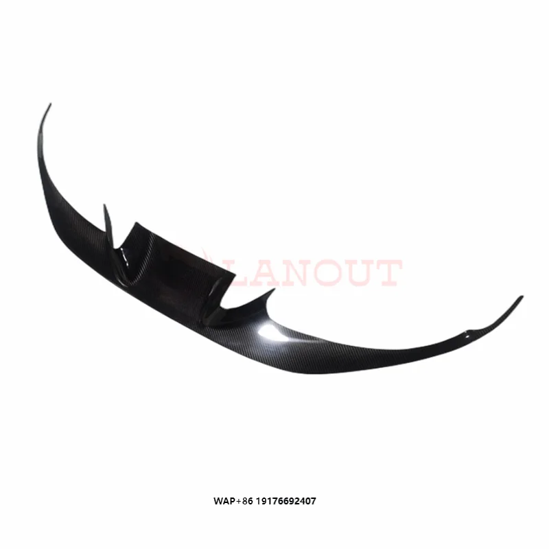 

NOVITE STYLE CARBON FIBER FRONT CENTER LIP forFERRARI F8 2019-2021