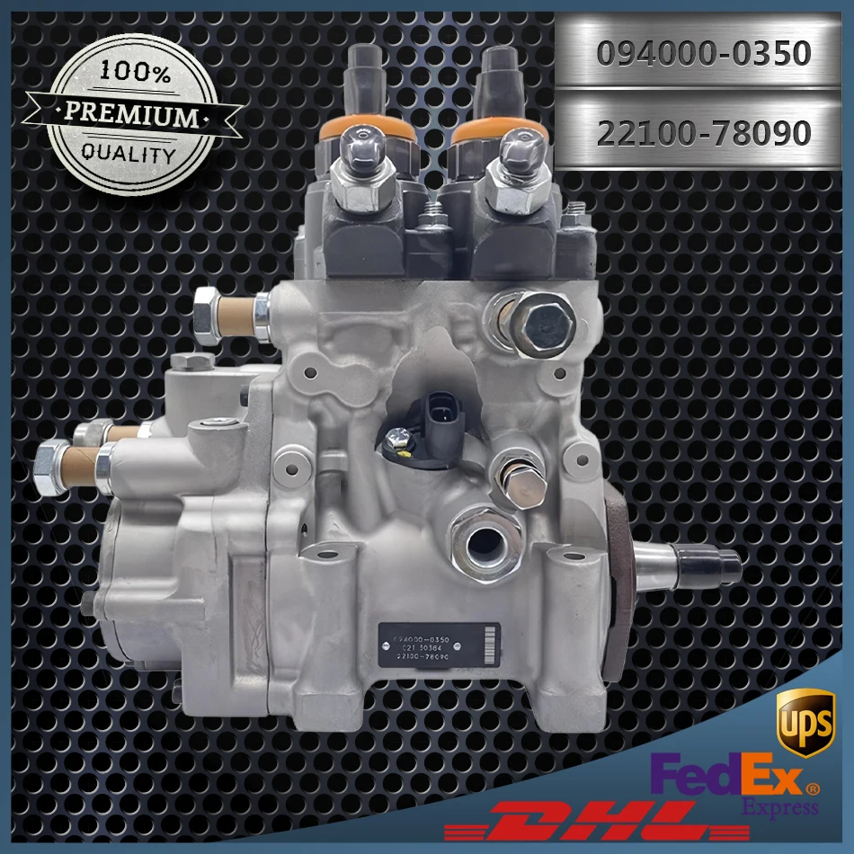 

High Quality Fuel Injection Pump 094000-0350 22100-78090 for Toyota Truck Dyna 200 S05C S05C-TB Hino S05D Engine