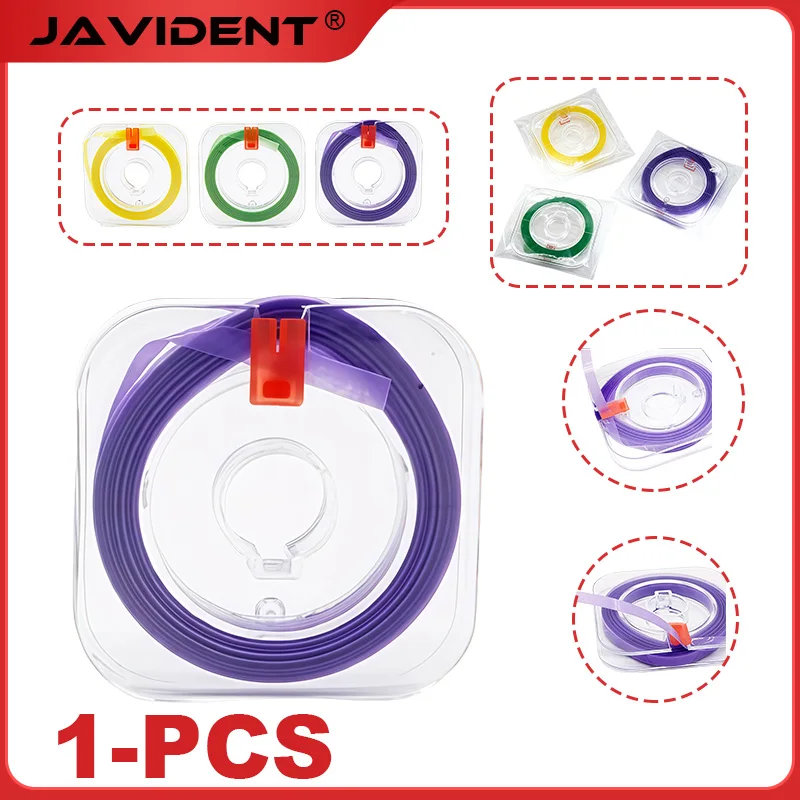 1PC Portable Dental Polishing Strips 20/30/50um Multifunctional Colored Rolled Molar Strips Tooth Interdental Sanding Surface