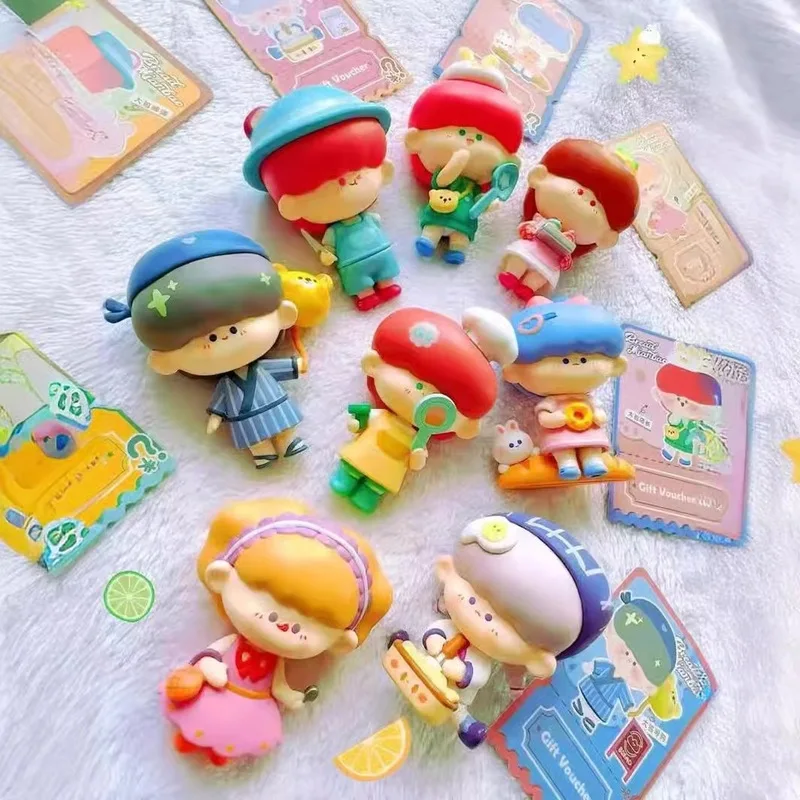 

Authentic Bread Workshop 2nd Generation Colorful Series Collectible Figurines Display Items Trendy Blind Box Toys