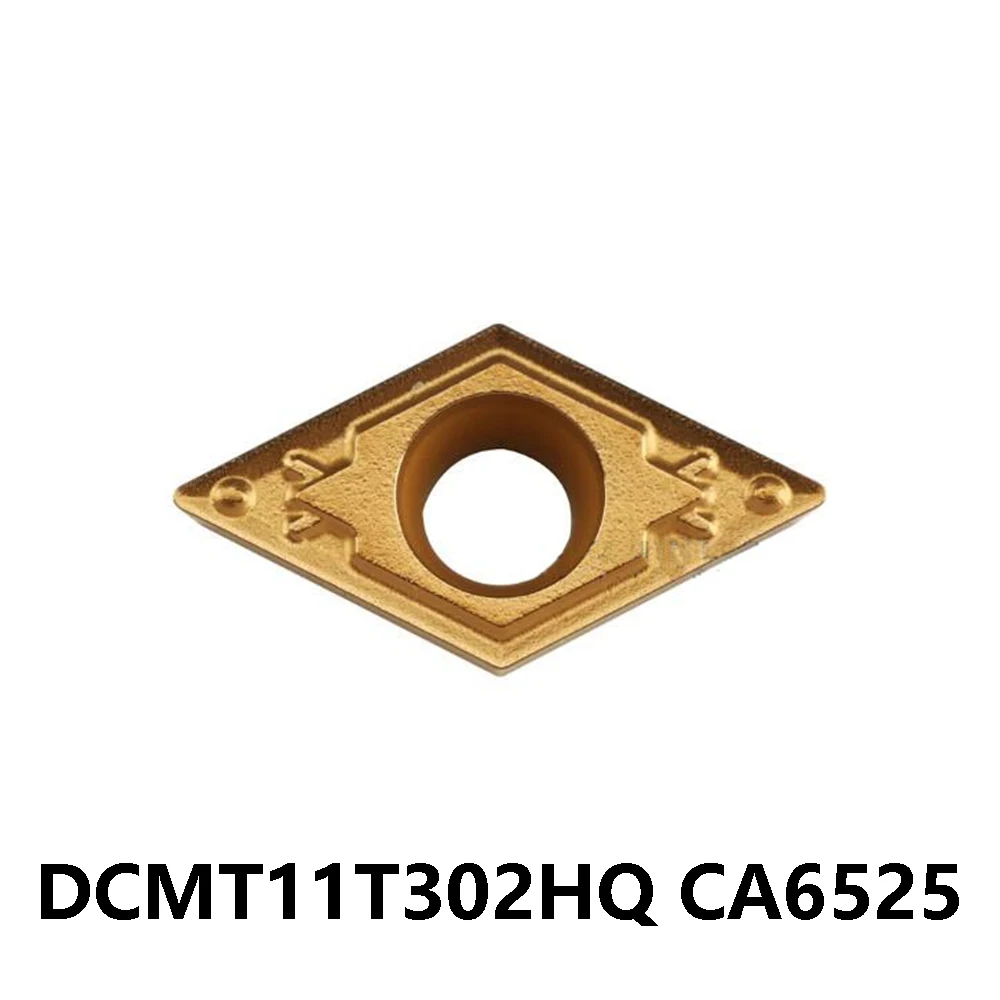 

DCMT11T302HQ CA6525 General Machining Of Stainless Steel From Finishing To Roughing Continuous To Interruption DCMT11T302 HQ