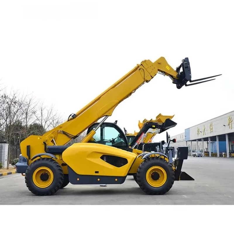 Hot Sale Large Capacity Diesel Telehandler Forklift for Family Farm Telescopic Handler Forklift