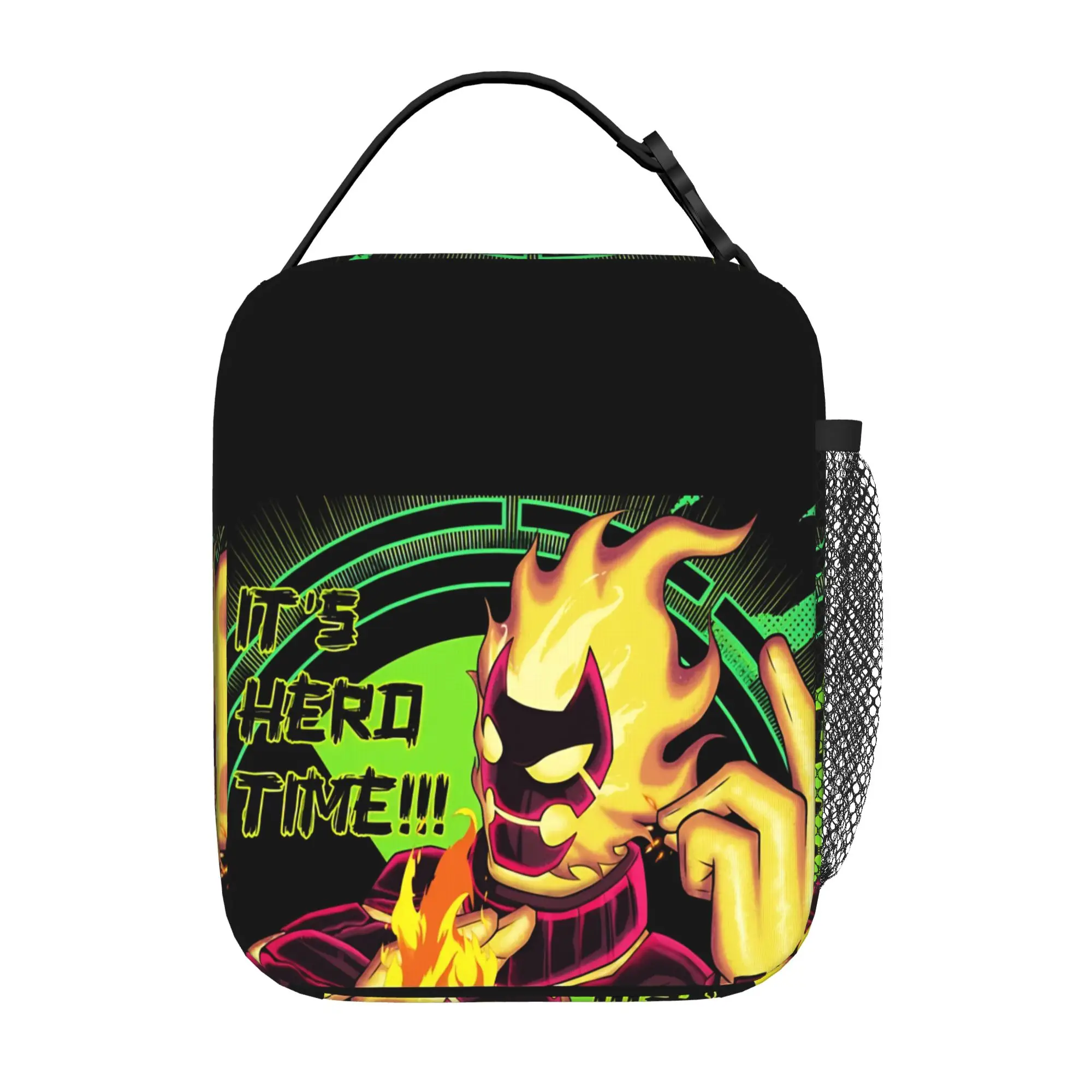 Back to school season  Lunch Bag Heatblast Alien New Super Quality Portable Leakproof Lunch Bag