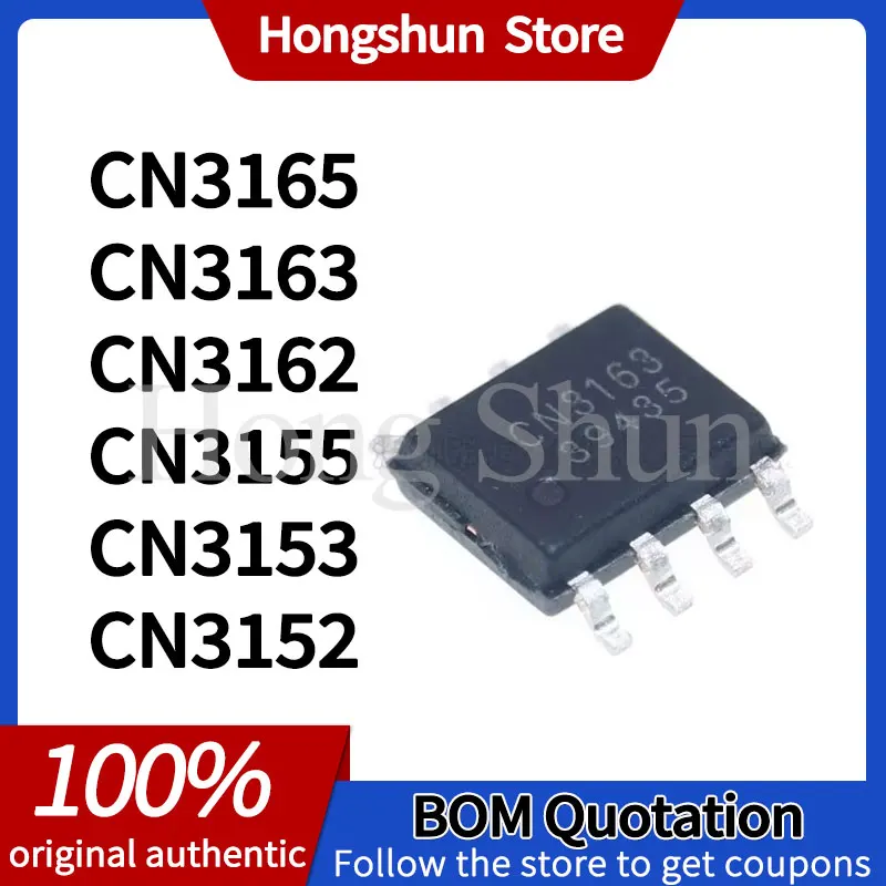 

5pcs/batch CN3163 CN3165 CN3162 CN3155 CN3153 CN3152 Black PC casing