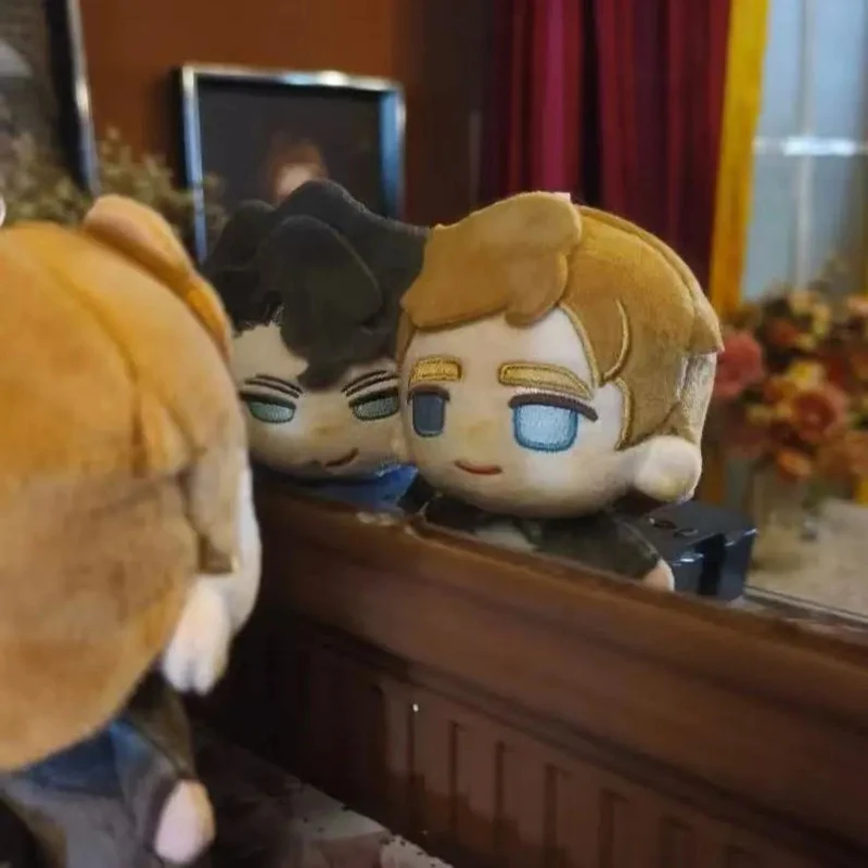 Anime Sherlock Holmes John Watson Cosplay Keychain Plush Stuffed