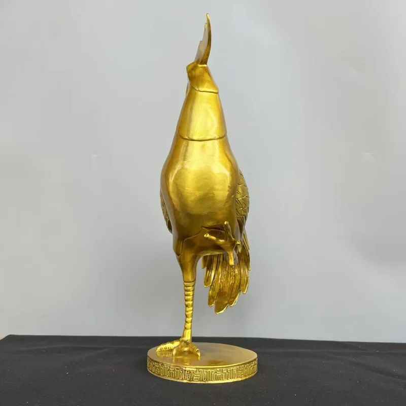Wholesale from one piece: ornaments, all-copper money , ingot , twelve zodiac rooster decorations,