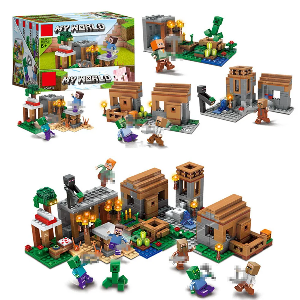 My Mini World Renzai Village Farm Is Compatible With LEGO Building Blocks Toys