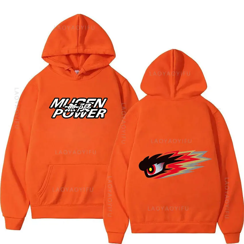 

MUGEN POWER Theme JDM Modified Car Hoodie Women Men Printed Hoodie Loose Casual Hoody Sweatshirt Unisex Long Sleeve Pullover