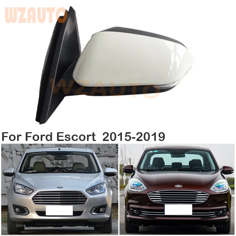 

Auto Door Wing Side Rearview Mirror Assembly For Ford Escort 2015 2016 2017 2018 2019 5Wires/6Wires