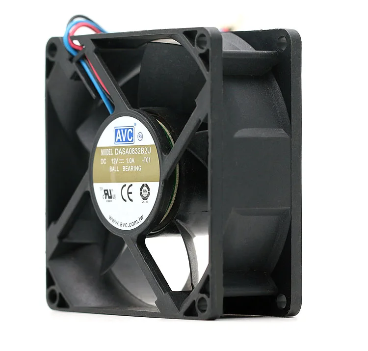 

Original For AVC DASA0832B2U 8032 80*80*32mm 12V 1.0A 8CM dual ball super large cooling fan