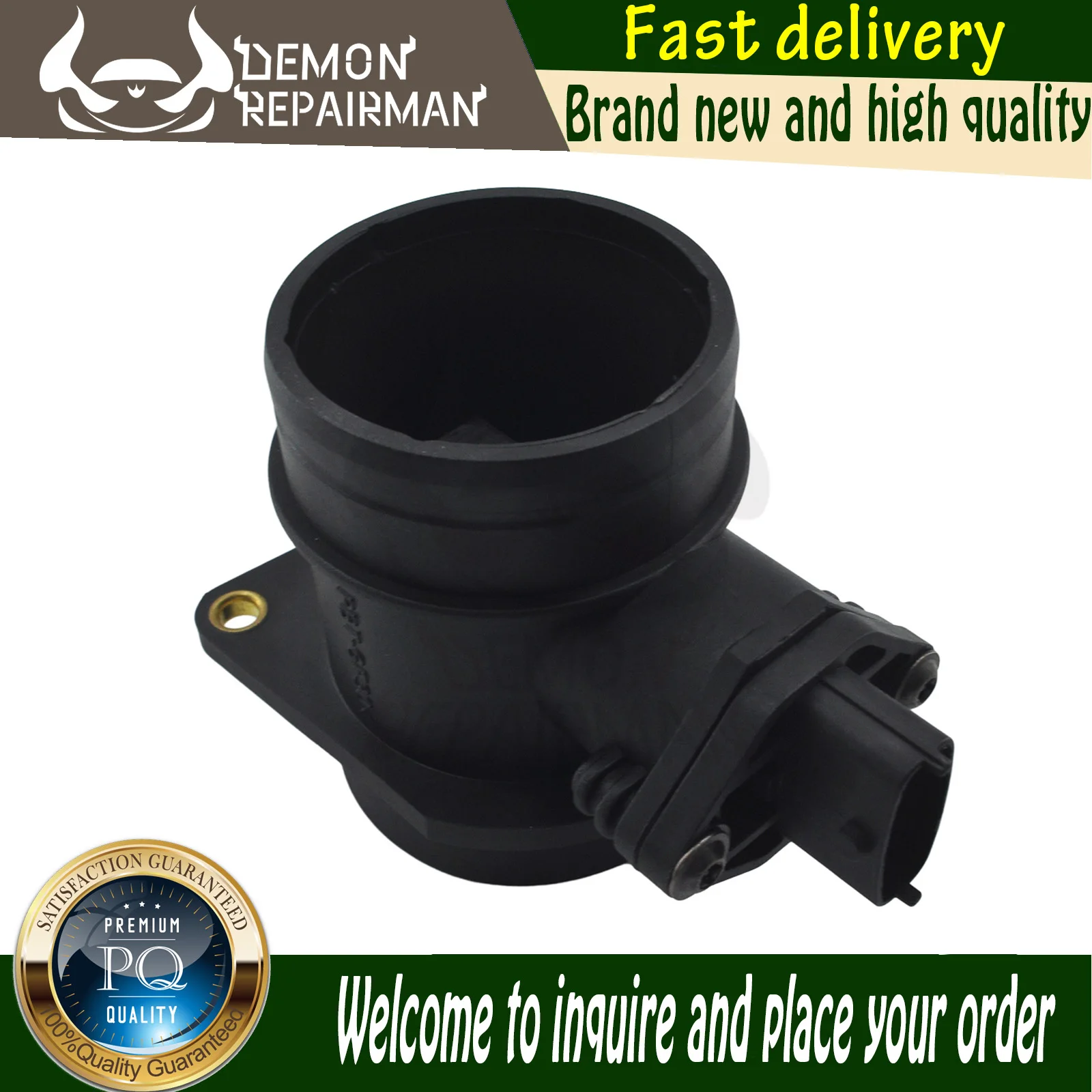 new Car Auto Part 0281006162 1805BA0230N MAF Mass Air Flow Sensor Compatible with MAHINDRA Bosch HFM7-6.4RP 1805BA0230N