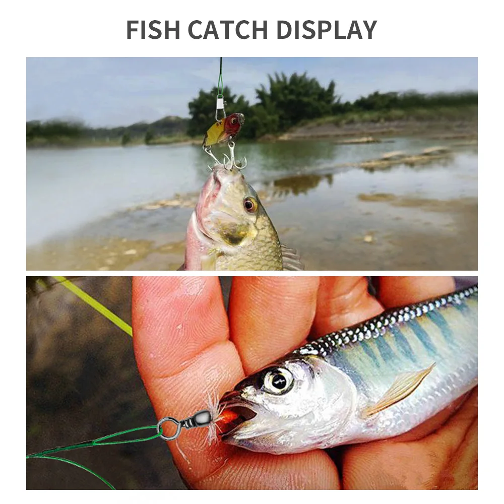 5PCS Fishing Wire Leader with Swivel and Pins Saltwater Lure Fishing Accessories Steel Bite Proof Line - Image 6