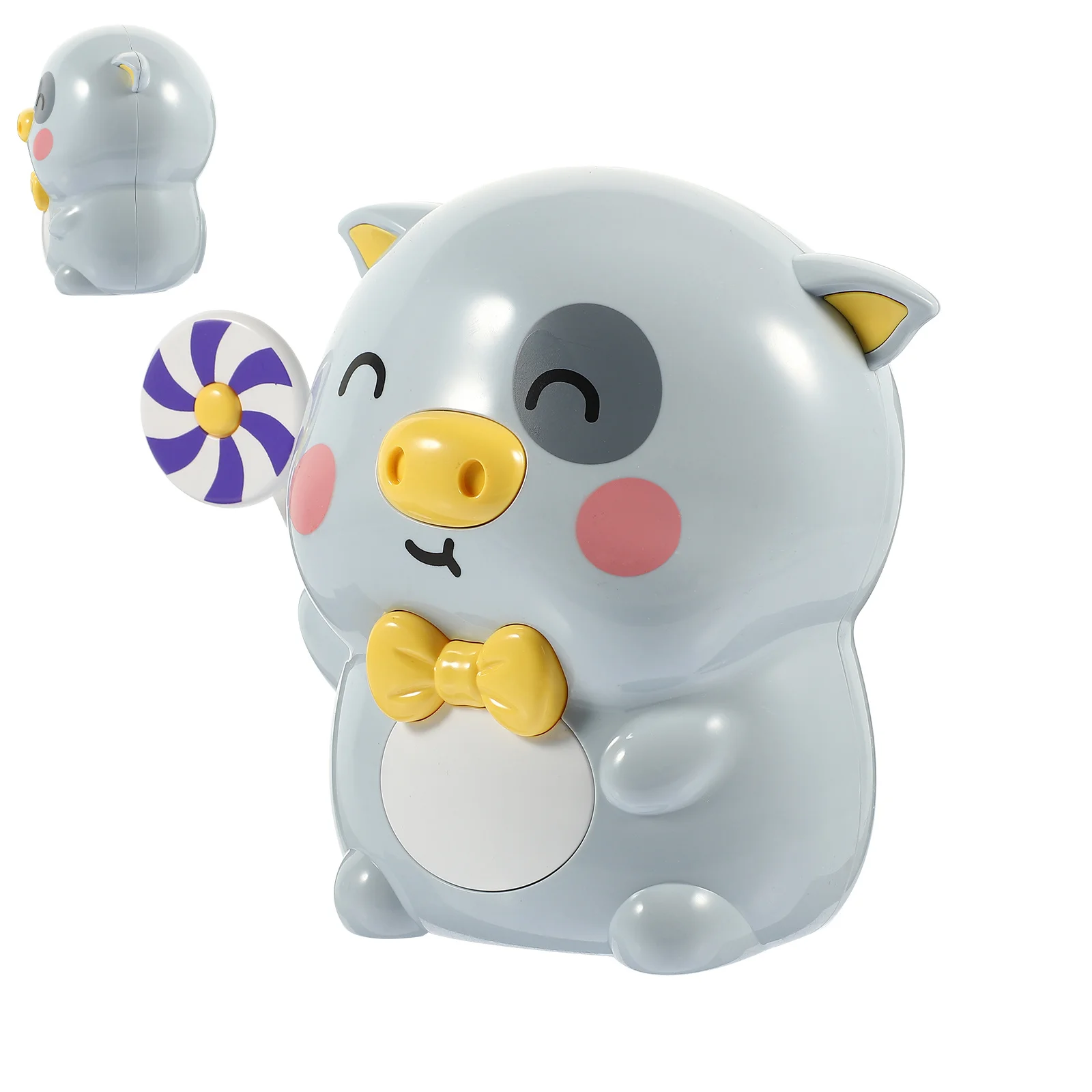 أصبع البنك غير قابل للكسر ABS لطيف خنزير عملة توفير وعاء للأطفال توفير المال جرة الكرتون حصالة على شكل حيوان للفتيات الفتيان الديكور