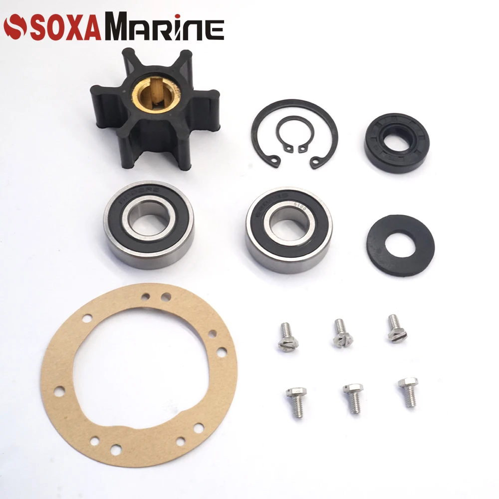 

Sea Water Pump Repair Kit for Yanmar Marine 2GM 2GMF 2GM20F With 2.75" OD Gasket