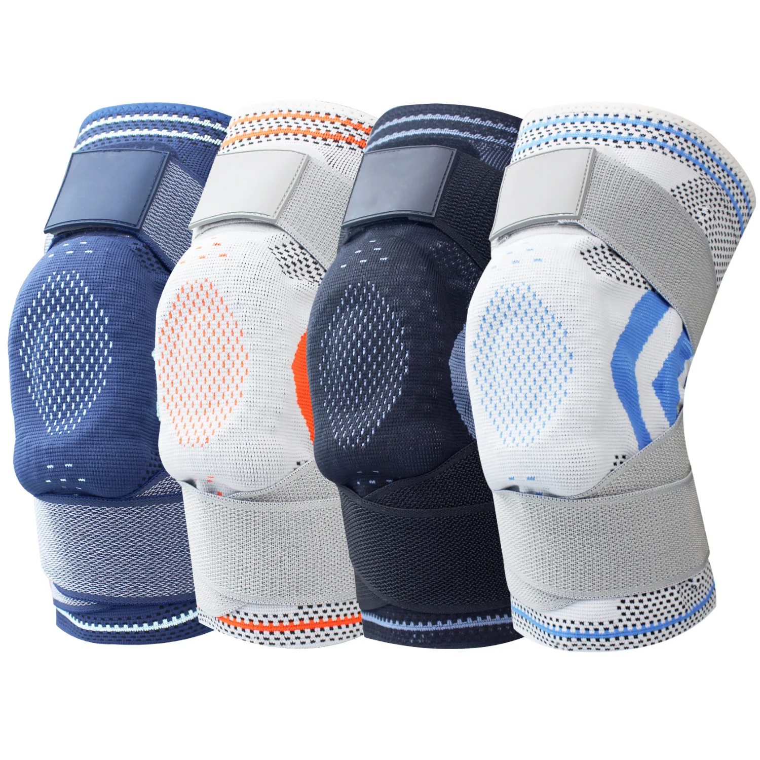 

Sports Knee Pads Double-strap Knee Brace Elastic Sport Bandage Compression Meniscus Protection Cycling Sports Protective Gear