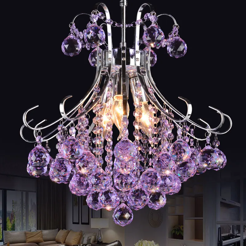 Modern Crystal chandelier lighting for Living room Bedroom Kitchen luminaria pendente indoor house diningroom chandeliers