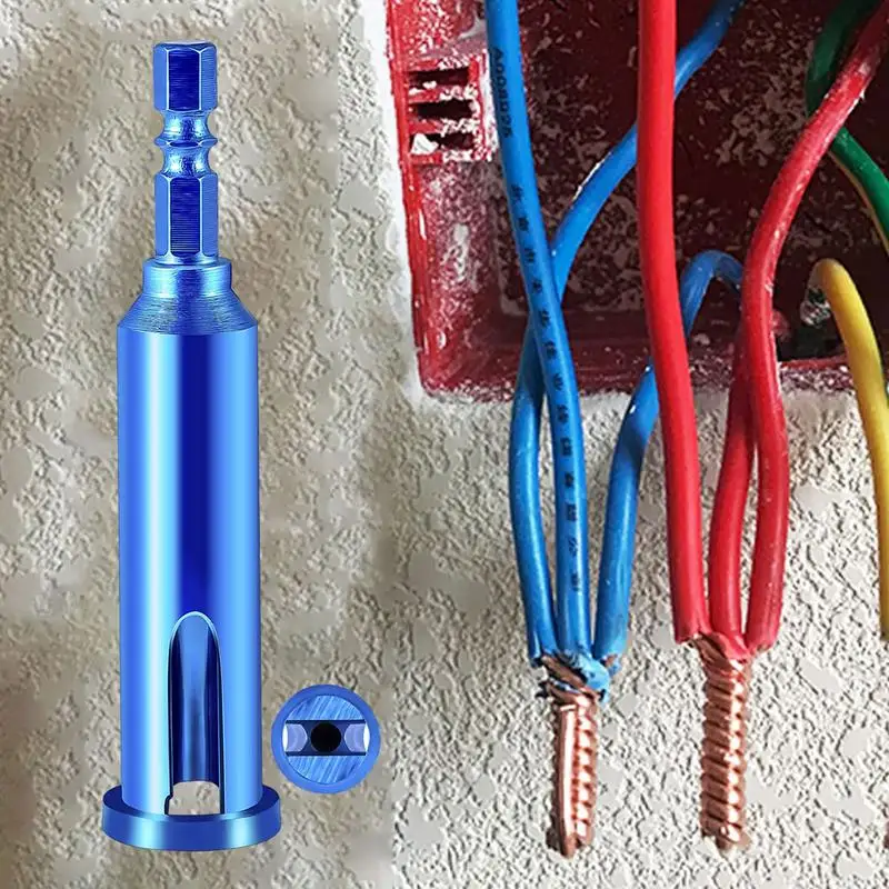 Automatic Wire Stripper Twisted Wire Tool Cable Peeling Twisting Connector Electrician Artifact Connector Tools Multi-tool