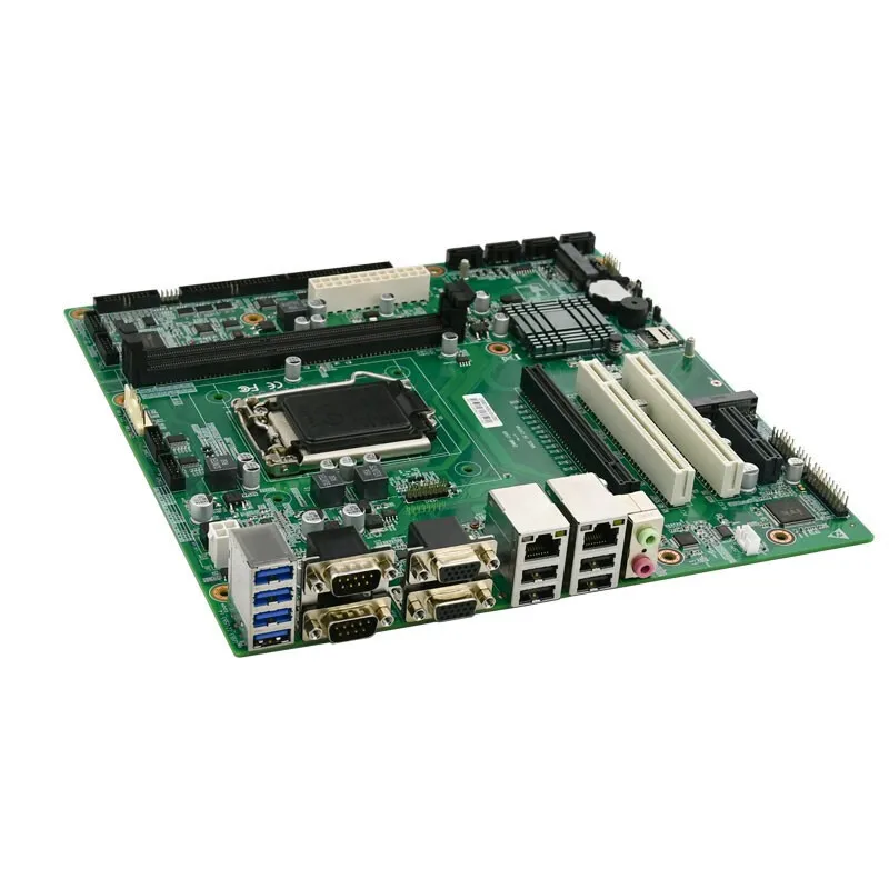 KH-H81 Embedded Industrial Server Motherboard, LGA1150 Socket Multi COM Ports Mainboard Compatible with 4th Gen CPU
