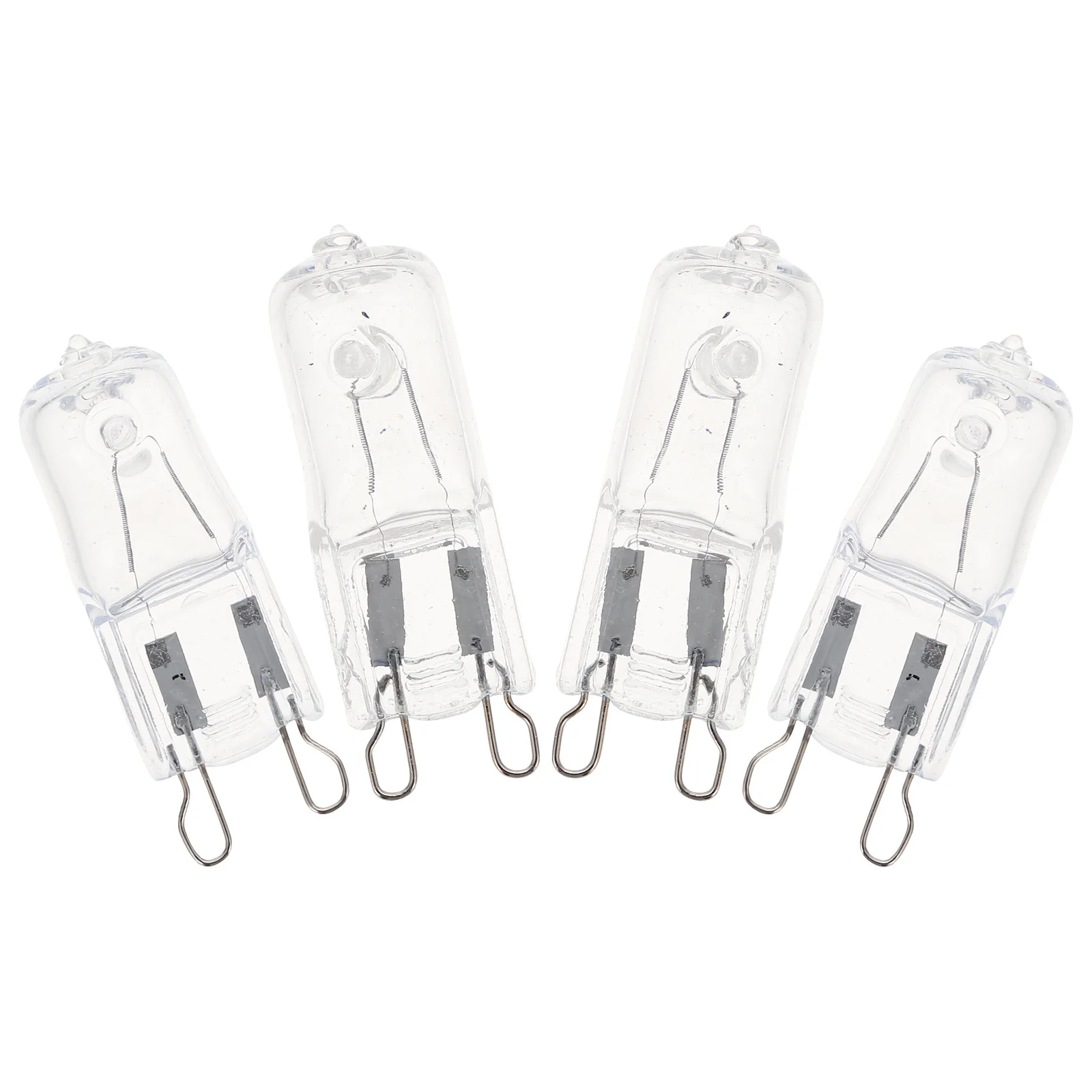 4Pcs Microwave Light Bulb G9 Halogen Oven Lamp Replacement Bright Appliance Bulb for Microwave Oven Lighting