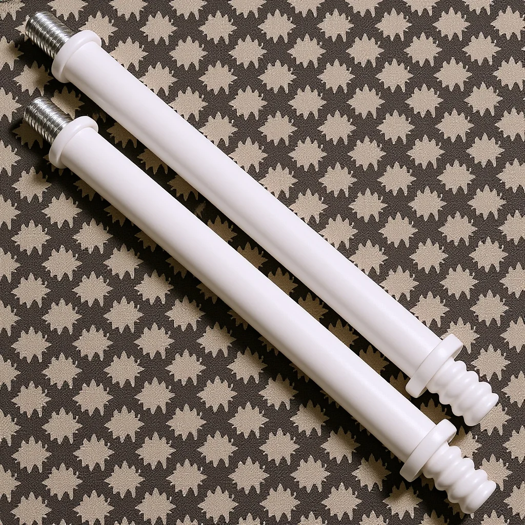 

2pcs Toilet Brush Pole Connectors Replacement Threaded Handle Connector For Toilet Brush Head Parts Bathroom Cleaning Supplies