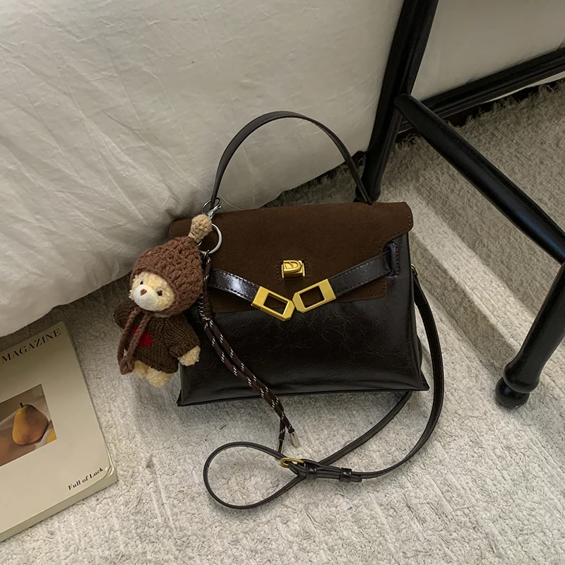 

Luxury Brand Leather Messenger Bag For Ladies, Women Crossbody Bag Shoulder Handbags, Popular Classic Elegant Design