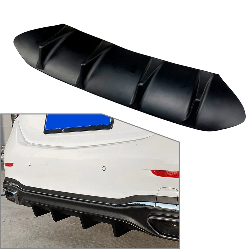 

Car Rear Bumper Diffuser Lip Cover Spoiler Skid Plate Guard For Mercedes-Benz C Class W206 C200 C260 C300 2022+ ABS Plastic