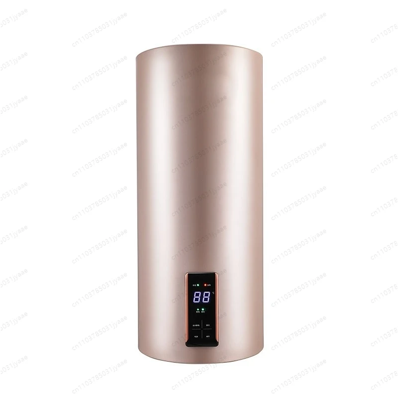 Vertical Floor-to-ceiling Electric Water Heater, Large-capacity Enamel Liner, Double-tube Heating for Commercial Rental Rooms