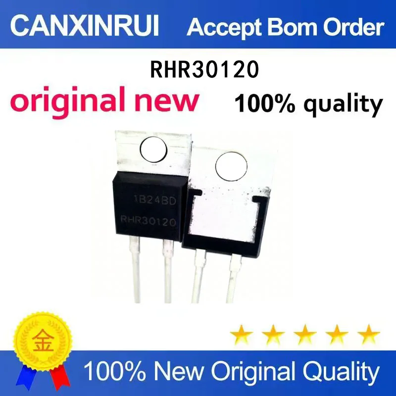 

(5-100 Pieces) Brand new original RHR30120 TO-220 spot chip