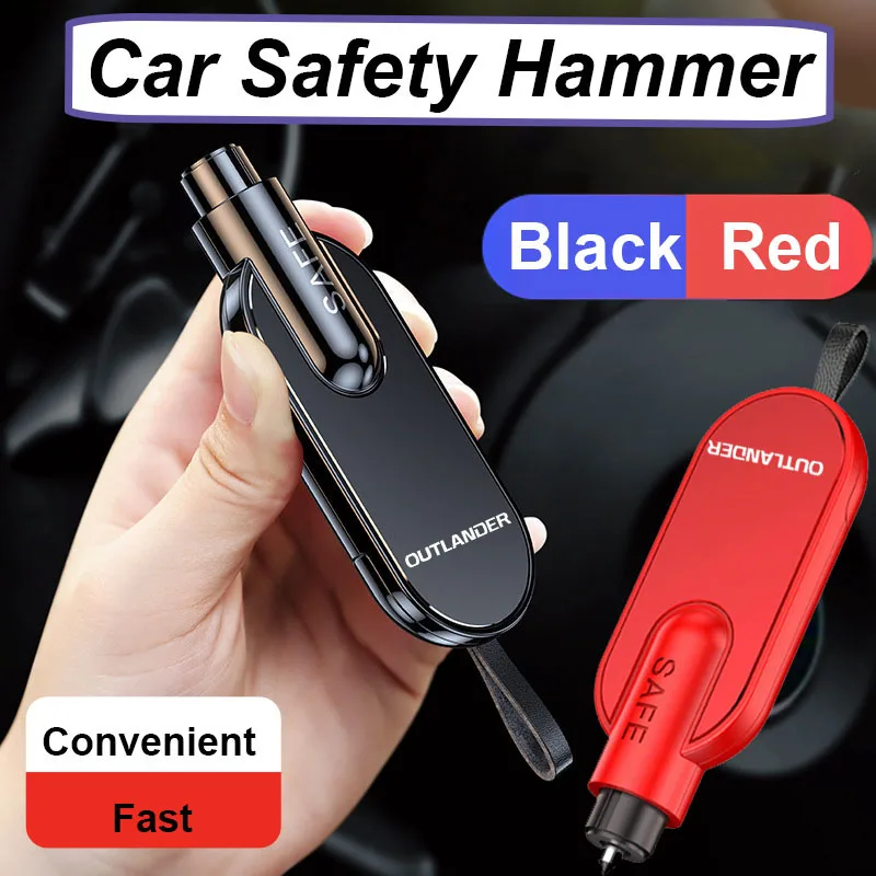 

Автоматический оконный выключатель для Mitsubishi Outlander с логотипом ASX Delica Eclipse L200, резак для автомобильных ремней безопасности, молоток, аксессуары для инструментов