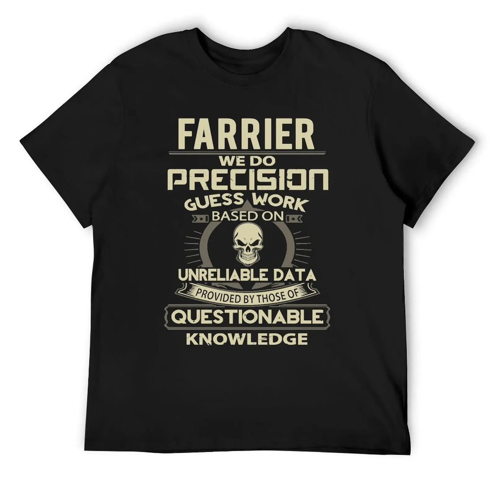 

Farrier Knowledge T-Shirt cheap stuff graphic t shirts oversize t-shirts man slim fit t shirts for men