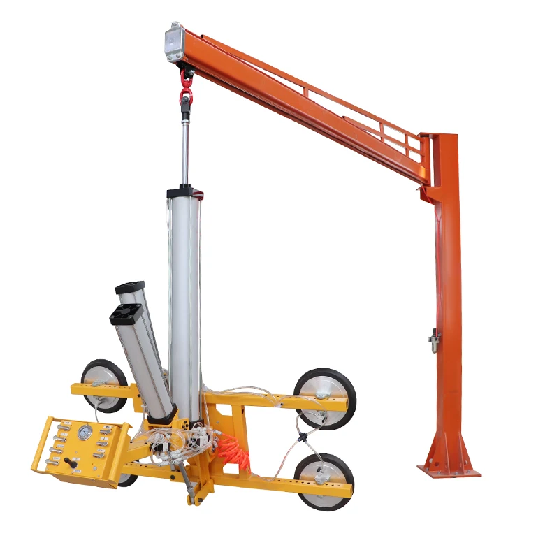 500kg Glass Suction Cup Lifter 800kg Vacuum Lifter Suitable for Glass Processing Machinery Glass Unloader Gass Vacuum Lifter