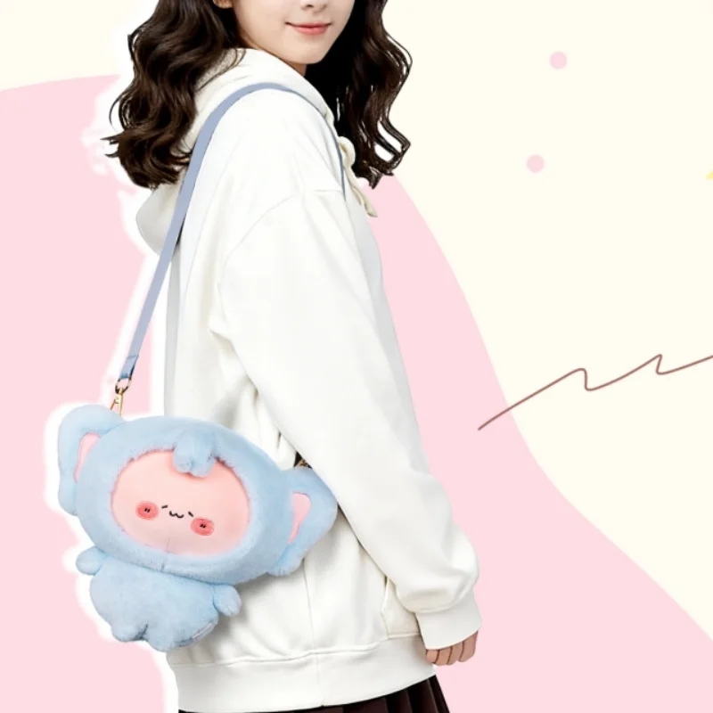 Nouveau sac bandoulière Asamimi, motif éléphant basique, poupée de dessin animé Kawaii, sac à bandoulière tendance, accessoires, cadeaux d'anniversaire