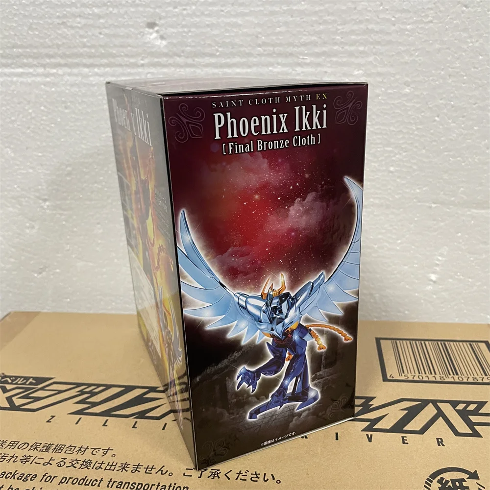 In Stock Anime Figures PVC Saint Seiya SAINT CLOTH MYTH EX PHOENIX IKKI [FINAL BRONZE CLOTH] aAction Figure Toys Figurine Model