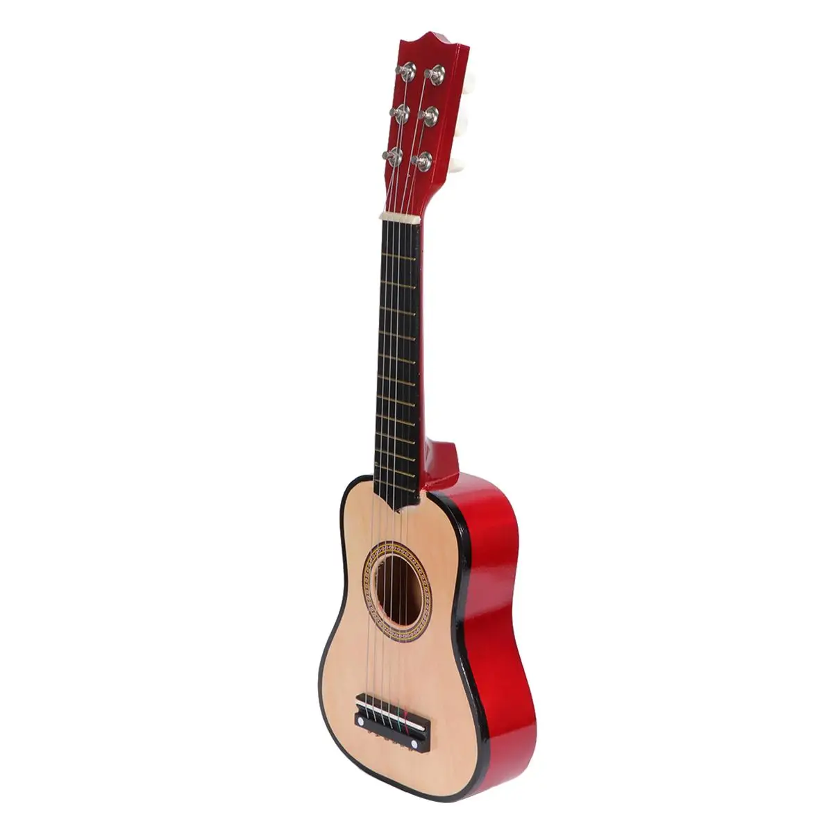 

21 Inch Girl Children's Guitar Baby Guitars Kids Acoustic Bamboo Music Instrument