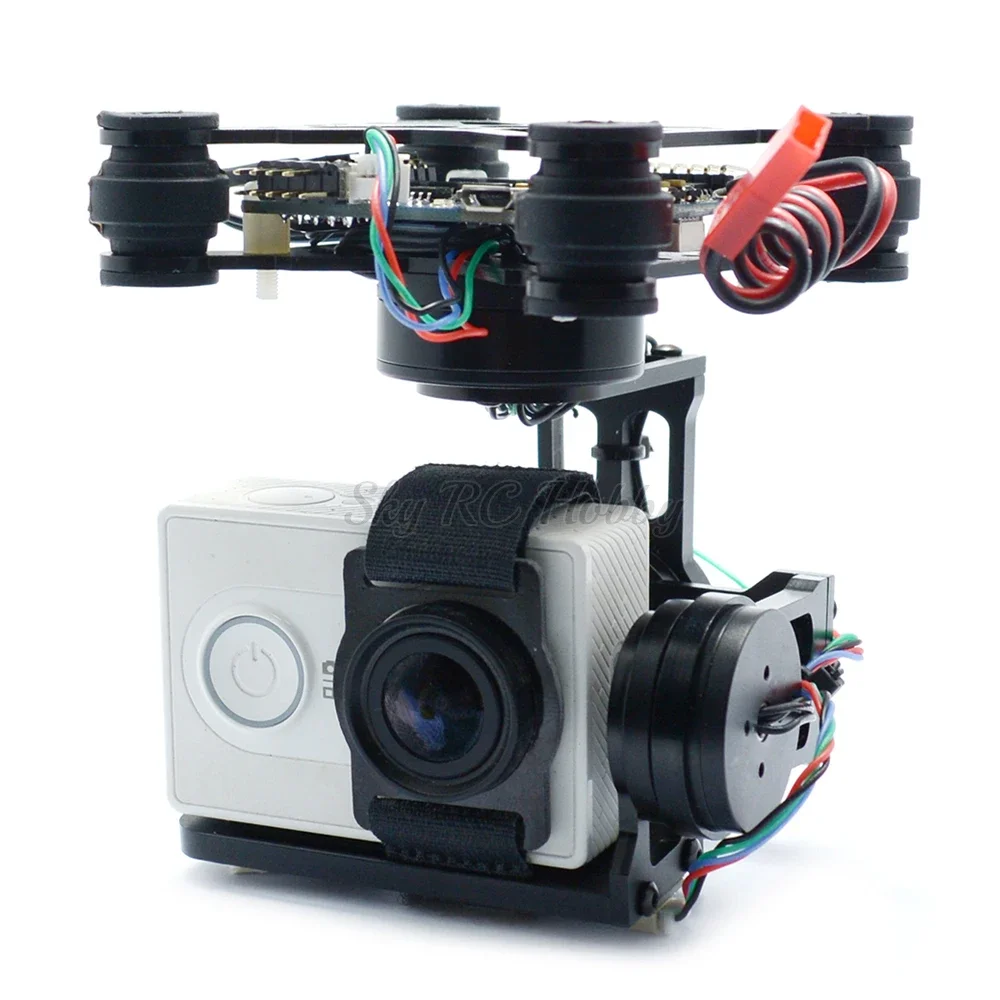 

RTF 3 Axis Brushless Gimbal Camera Mount 2204 260kv 2805 140kv Motor Storm32 Gimbal Controller For Xiaomi SJ4000 Gopro 3 4