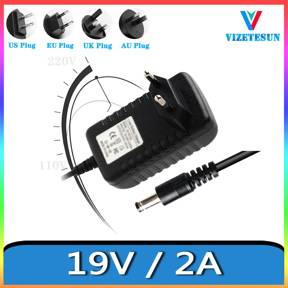 

19V 2A LCD Monitor TV Box Power Adapter 19V 2000MA