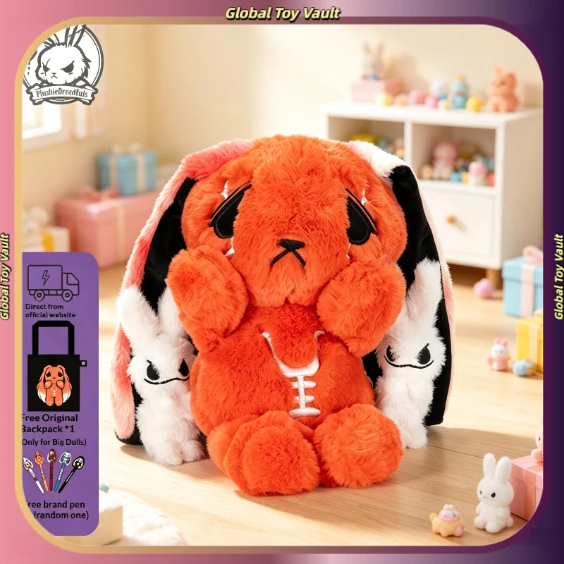 Plushie Dreadfuls Anxiety Rabbit Plush Toy By Original Comfort Healing Doll Collection Toy Enthusiast Surprise Birthday Present
