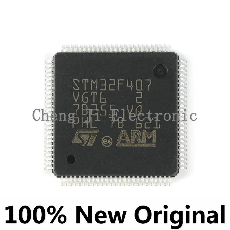 

5PCS/LOT STM32F103VGT6、STM32F405VGT6、STM32F407VGT6 LQFP100 32-bit microcontroller