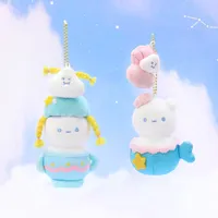 Pop Mart Bobo and Coco Zodiac Series Plush Toys Series Blind Box Guess Bag Mystery Box Toys Doll Cute Anime Figure Ornaments