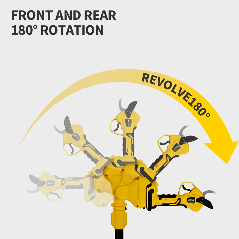 منشار كهربائي بدون فرش 6 بوصة منشار كهربائي تصغير القطب المقلم فرع عالي أداة تشذيب شجرة الحديقة لدبوس بطارية ديوالت 20 فولت #4