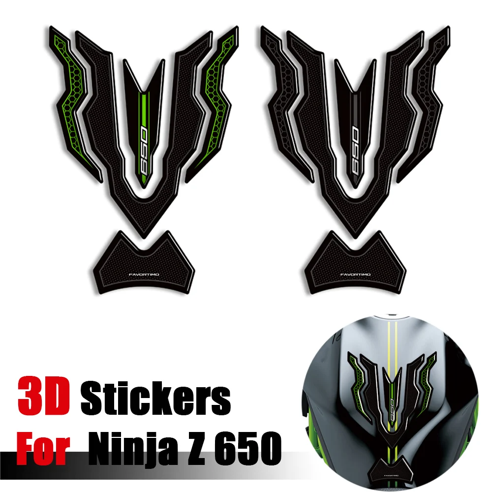 

Для kawasaki Ninja Z 650 Z650 мотоциклетная накладка на бак, боковые ручки, комплект газа, мазута, коленный обтекатель, крыло, 3D наклейки, наклейки 2020-2025