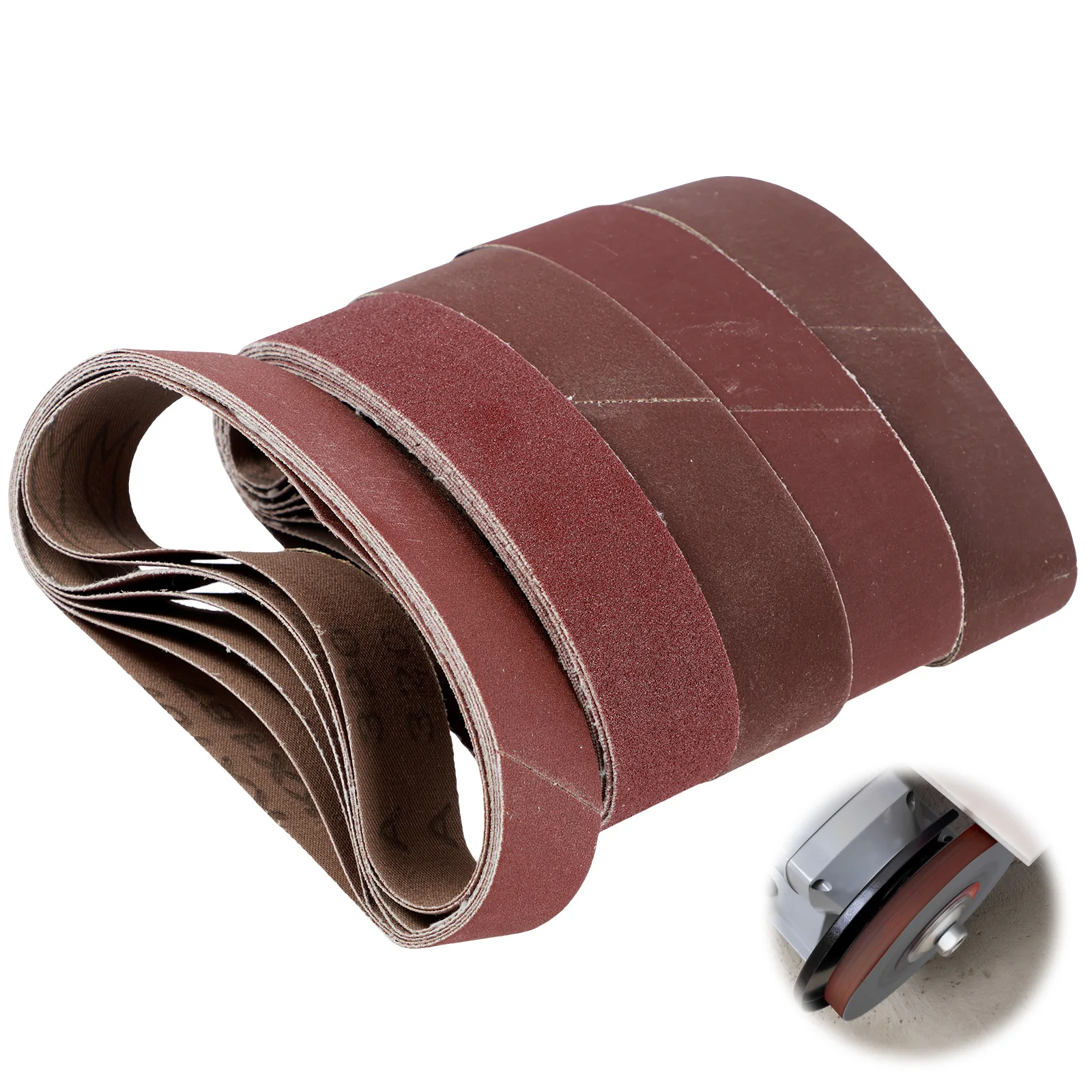 

Sand belt machine sand belt high performance multi purpose sand belt suitable for wood aluminum plastic sanding accessories