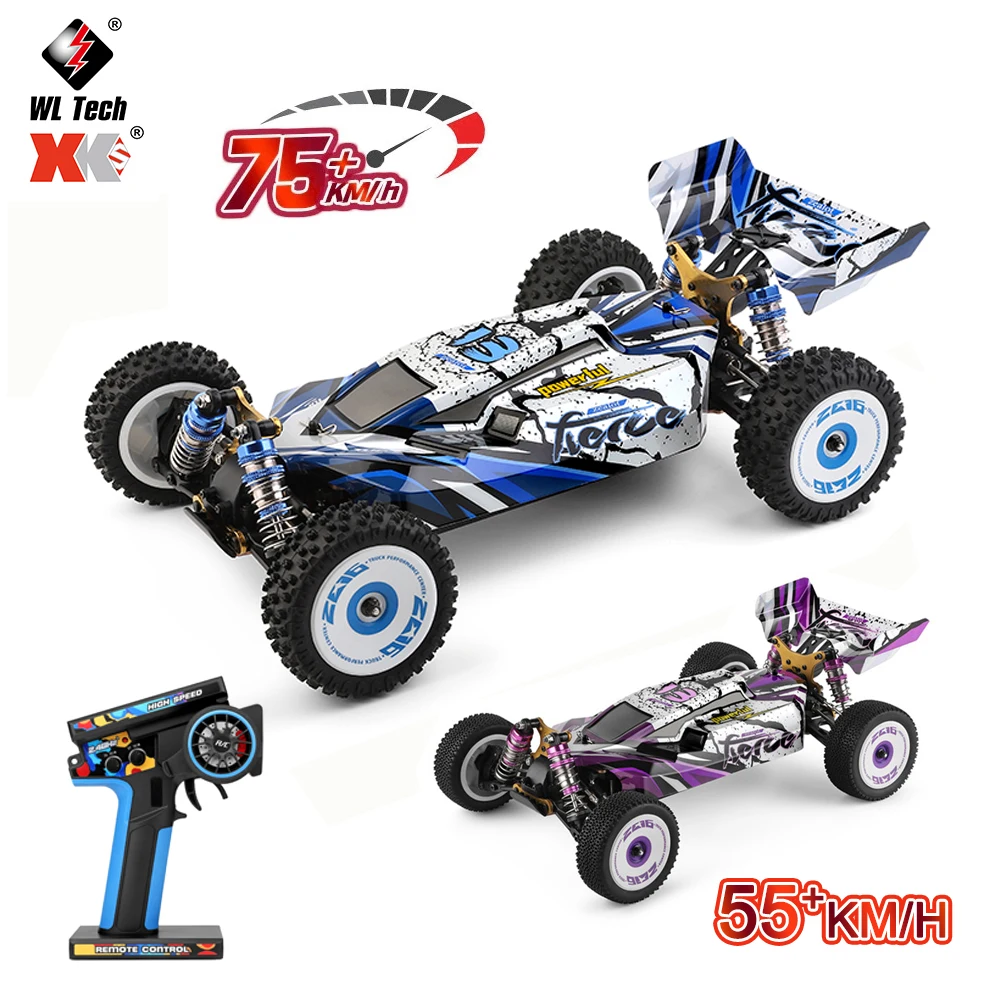 

WLtoys 1/12 124017 75KM/H RC Car Brushless Vehicle 124019 55KM/H 4WD Electric High Speed Drift 2.4G Remote Control Toys