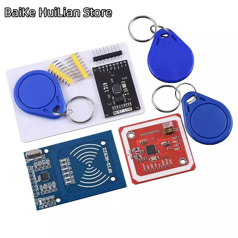NFC RFID module RC522 MFRC-522 PN532 RDM6300 Kits S50 13.56 Mhz 125Khz 6cm With Tags SPI Write & Read for arduino uno 2560