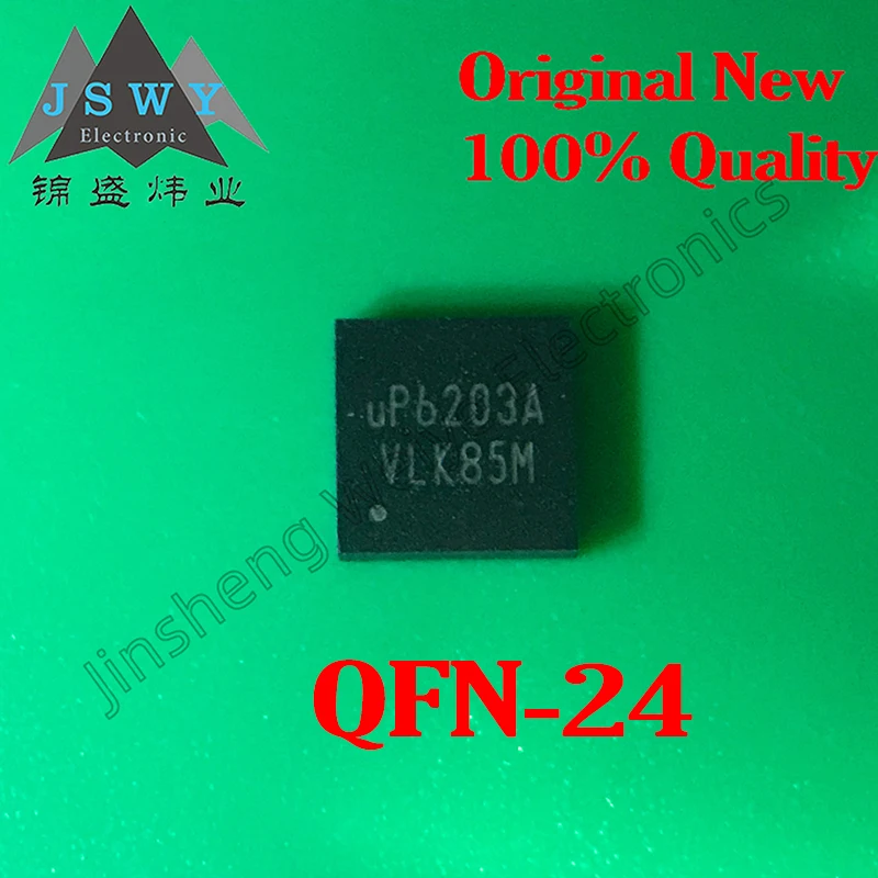 

5PCS UP6203AQAG UP6203AQ UP6203A UP6203 SMD QFN24 chip IC integrated 100% brand new genuine electronic