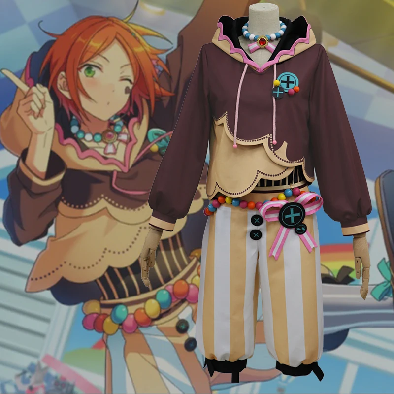 

COS-KiKi Ensemble Stars 2, Wink Aoi Hinata Paradise, игровой костюм, костюм для косплея, великолепная красивая униформа, наряд для вечеринки на Хэллоуин