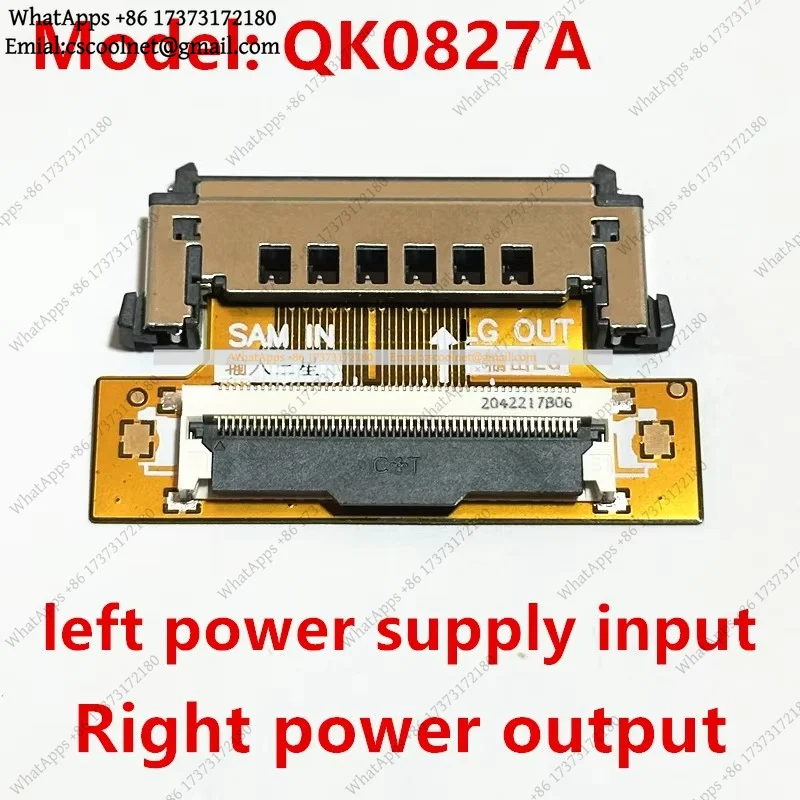 JS01 LVDS Signal Adapter Board 51Pin QK-0827A FHD Screen Repair Converter