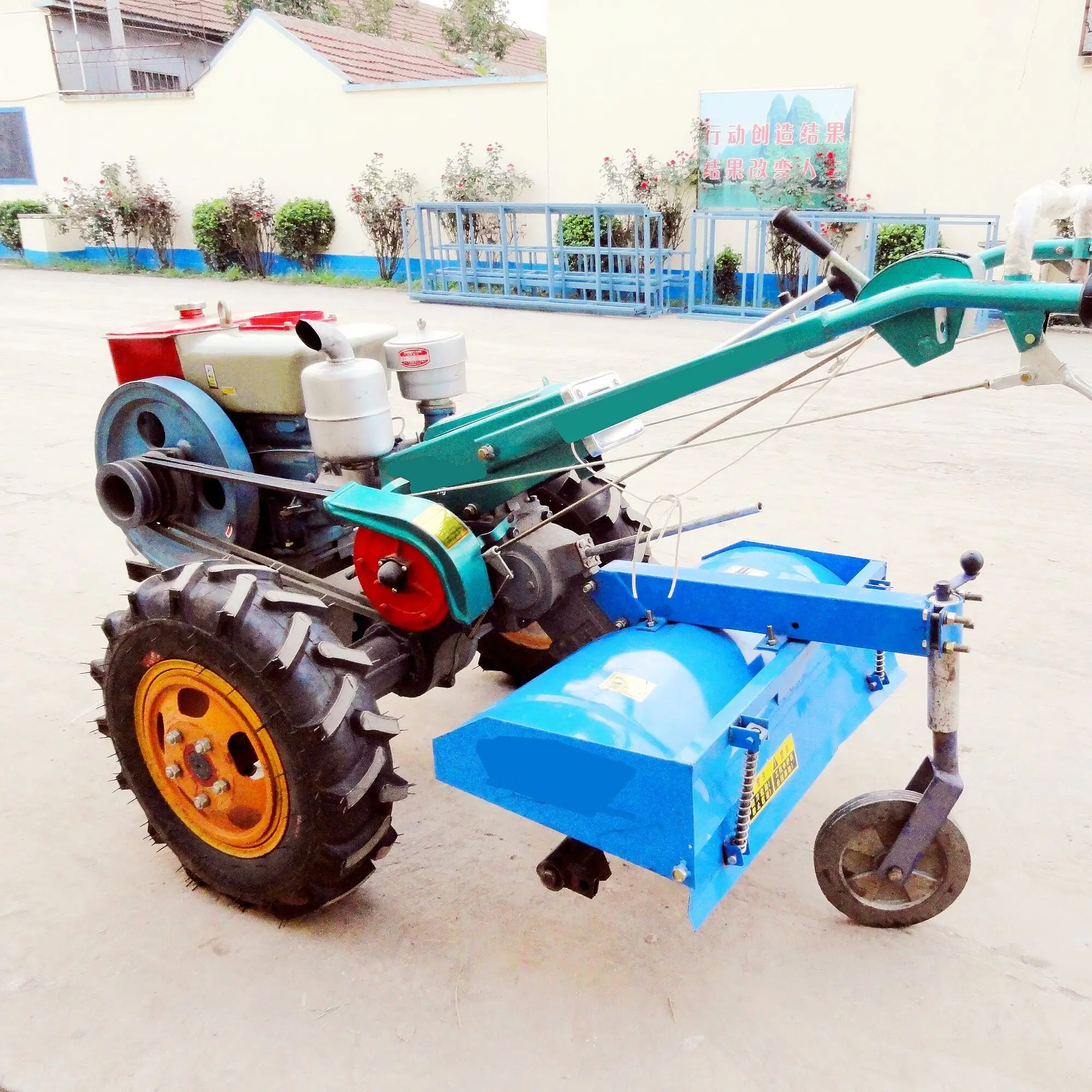 30Hp Mini Agriculture Hand 2 Wheel Walk Behind Tractor